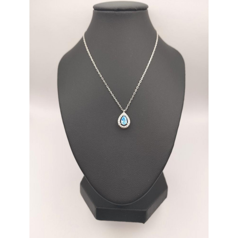 Κολιέ δάκρυ ασημένιο 925 ΚΑΕ78