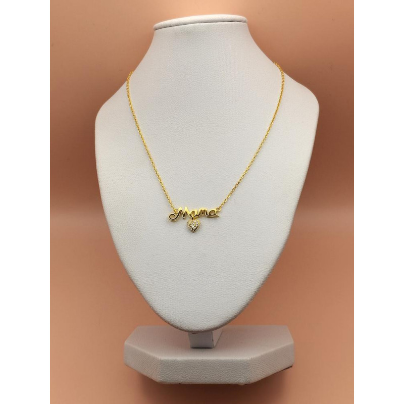 Κολιέ μαμά ασημένιο 925 ΚΑΕ119