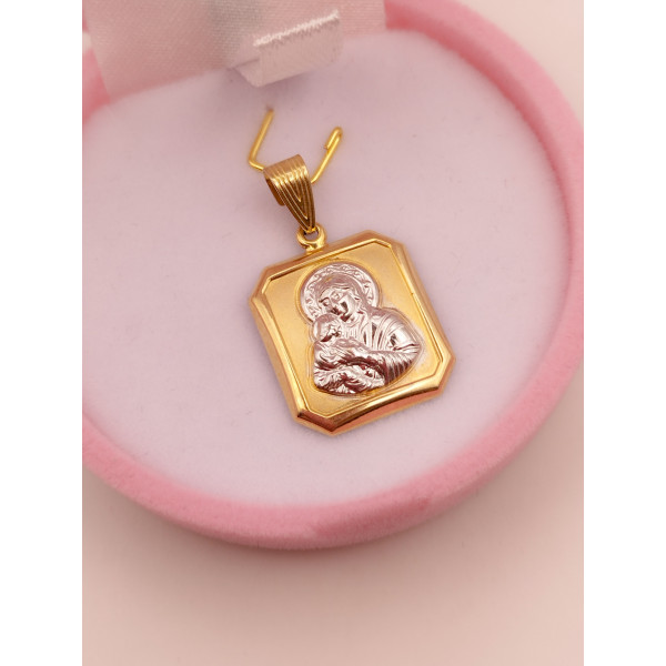 Παναγίτσα χρυσή 9Κ ΠΚΧ158