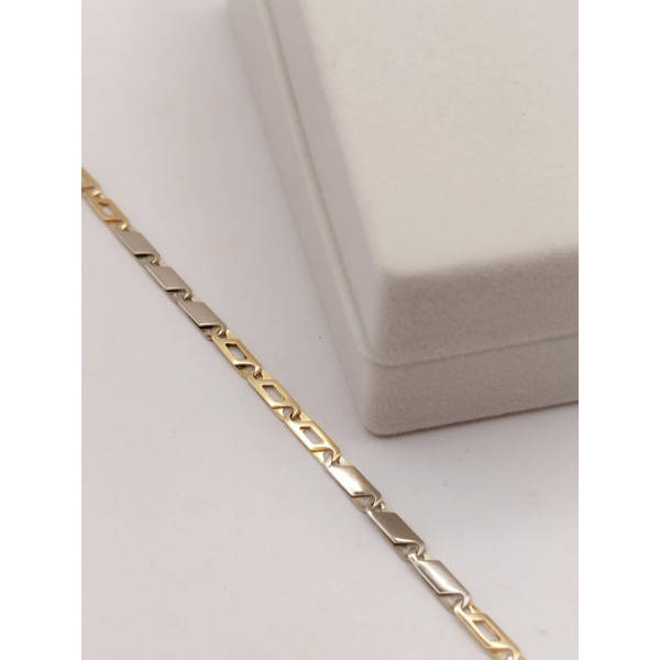 Βραχιόλι αλυσίδα χρυσό 9Κ ΒΡΧ52