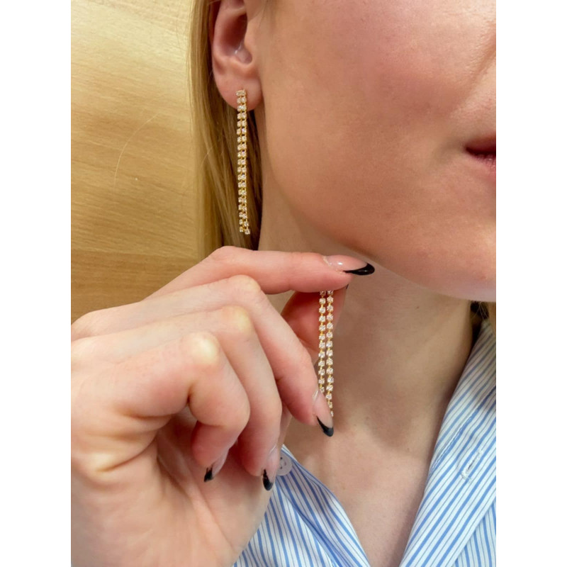 Σκουλαρίκια ριβιέρες...