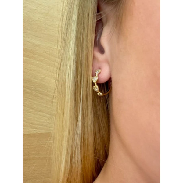 Σκουλαρίκια ασημένια 925 ΣΑΕ171