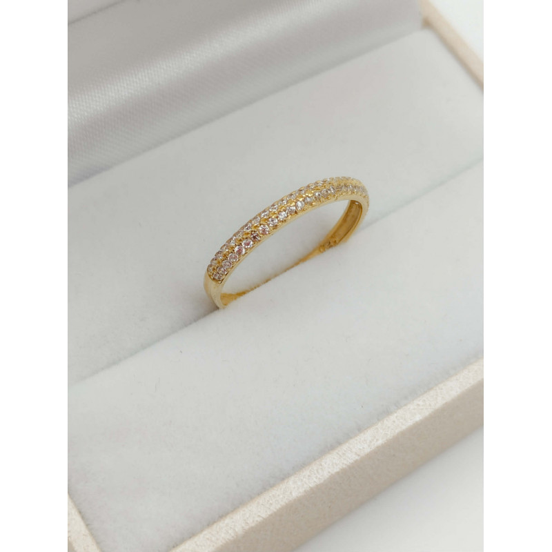 Δαχτυλίδι ημίβερο χρυσό 14Κ...