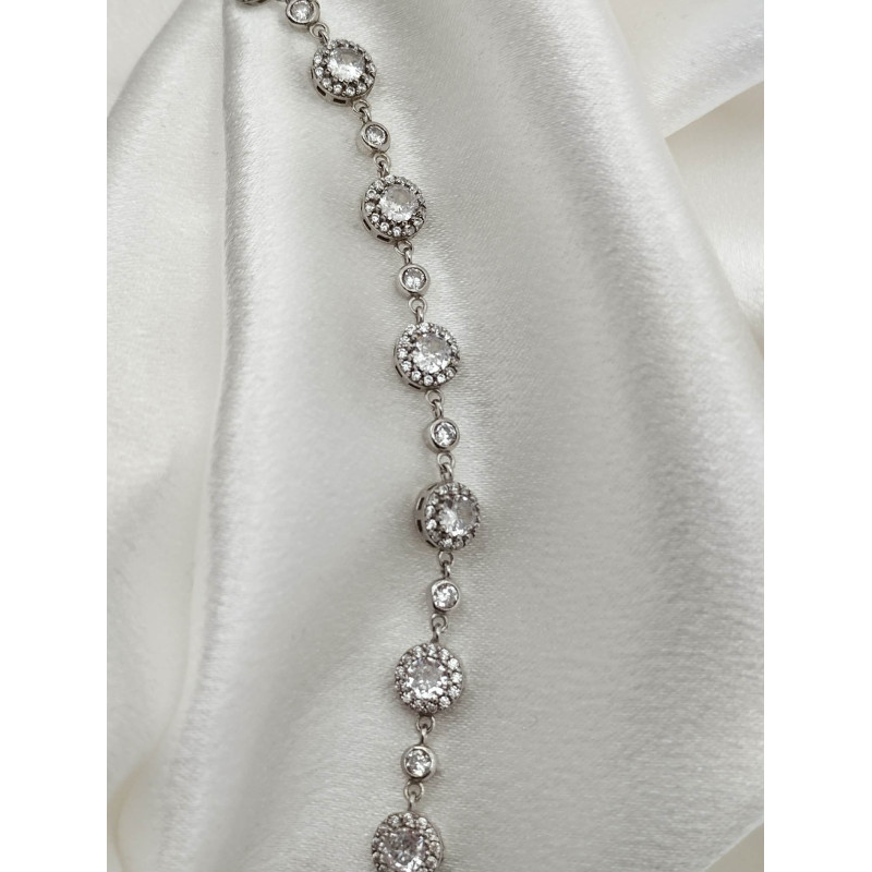 Βραχιόλι ροζέτα ασημένιο...